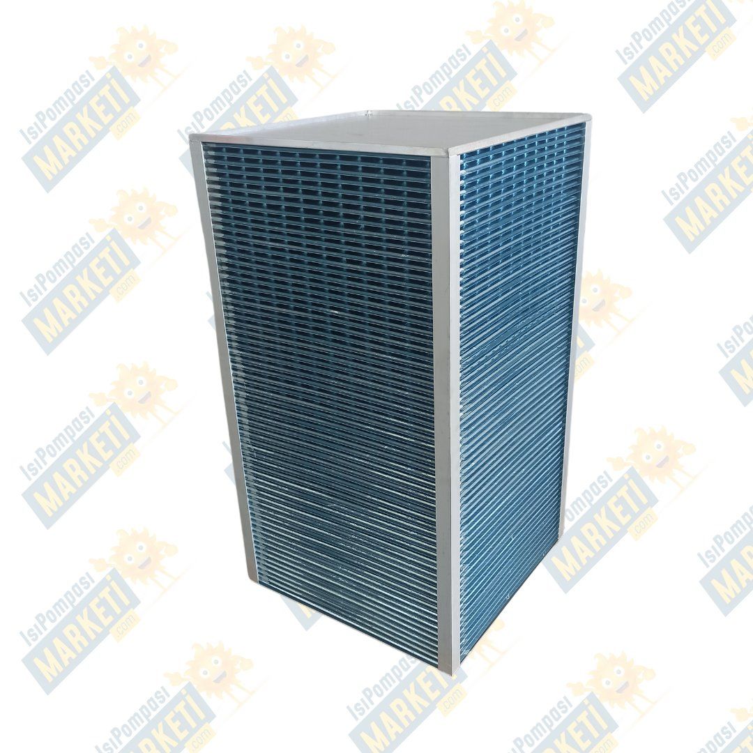 ÇAPRAZ AKIŞLI ISI GERİ KAZANIM EŞANJÖRÜ 300*300*600*3,5