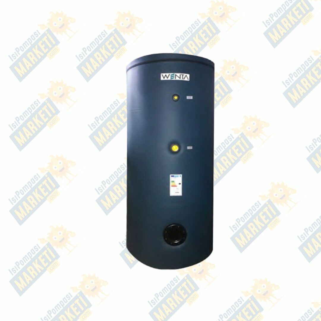 WENTA 300 L DİK TİP EMAYELİ HİJYENİK ÇİFT SERPANTİNLİ ISI POMPASI BOYLERİ