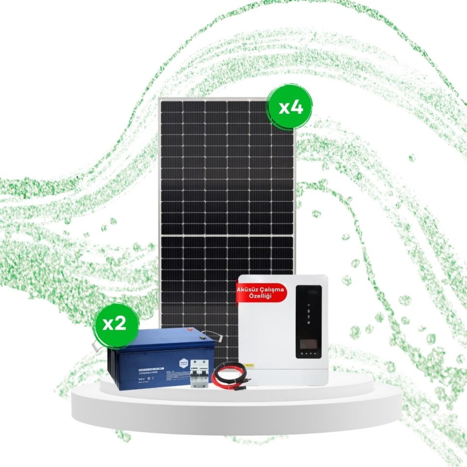 ŞEBEKEDEN BAĞIMSIZ GÜNEŞ ENERJİ SİSTEMİ PAKET-3